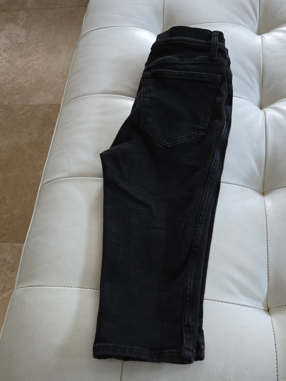 Madewell Black Cropped Ankle Jeans